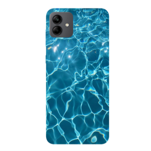 Samsung A04 Clear sea Transparent Silicone TPU Θήκη