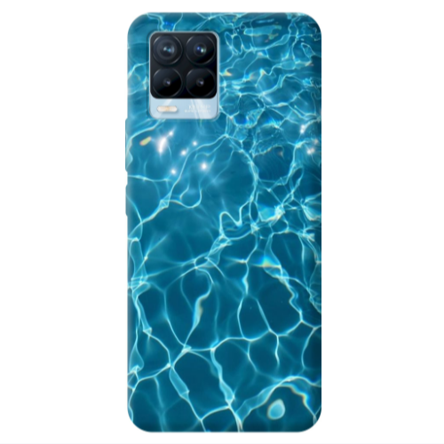 Realme 8 Pro Clear sea Transparent Silicone TPU Θήκη