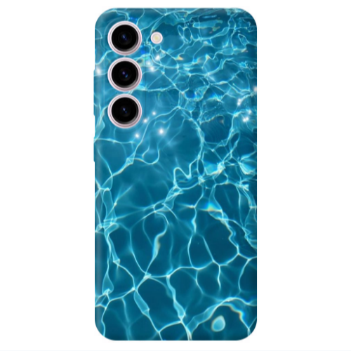 Samsung S23 Clear sea Transparent Silicone TPU Θήκη