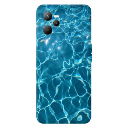 Realme C35 Clear sea Transparent Silicone TPU Θήκη