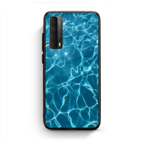 Huawei P Smart 2021 Clear sea Black Glossy Θήκη