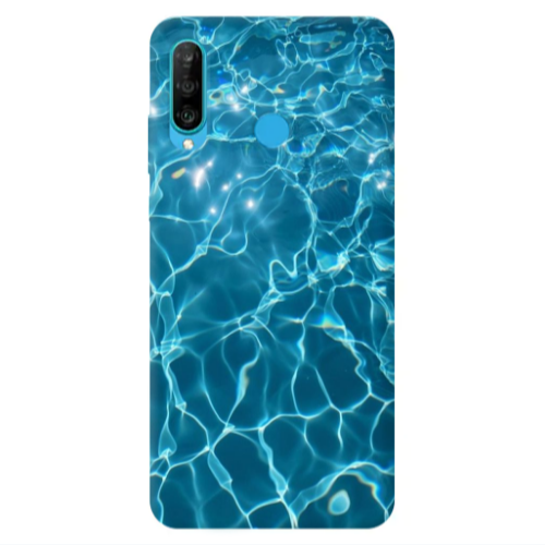 Huawei P30 Lite Clear sea Transparent Silicone TPU Θήκη