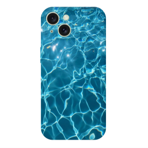 Apple iPhone 15 Plus Clear sea Transparent Silicone TPU Θήκη