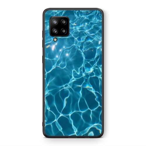 Samsung A42 5G Clear sea Black Glossy Θήκη