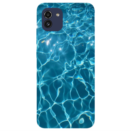 Samsung A03 Clear sea Transparent Silicone TPU Θήκη