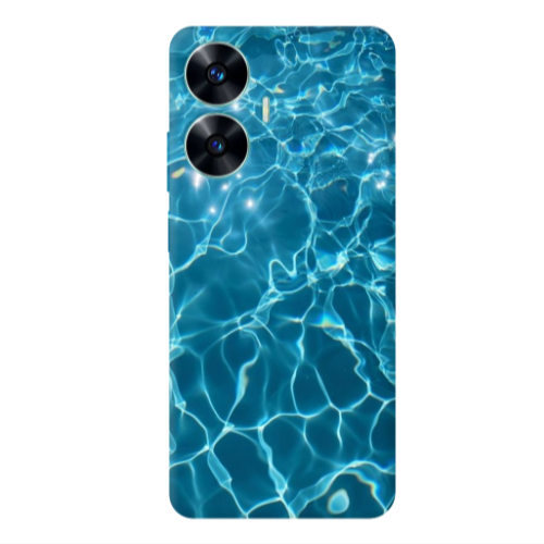 Realme C55 Clear sea Transparent Silicone TPU Θήκη