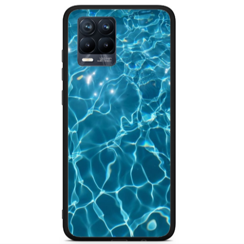 Realme 8 i Clear sea Black Glossy Θήκη