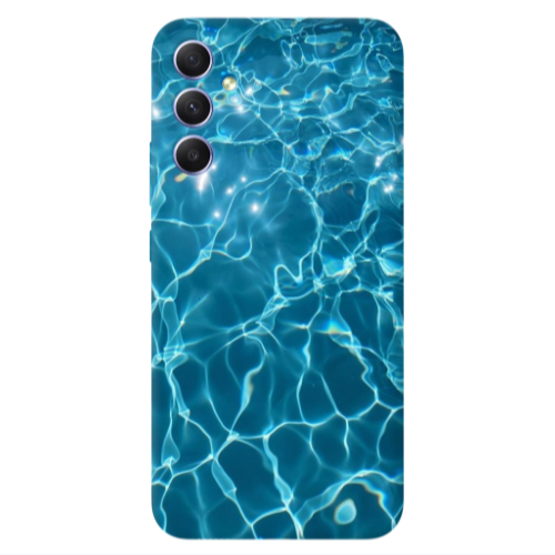 Samsung A25 Clear sea Transparent Silicone TPU Θήκη