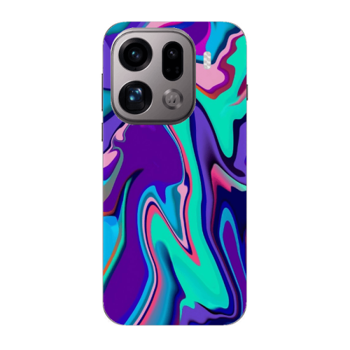 Oppo Find X9 Pro Blurry Transparent Silicone TPU Θήκη