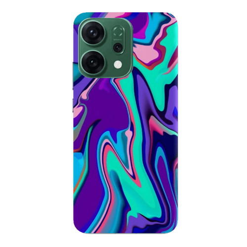 Oppo RENO 14 Blurry Transparent Silicone TPU Θήκη