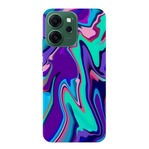 Oppo 14 F Blurry Transparent Silicone TPU Θήκη
