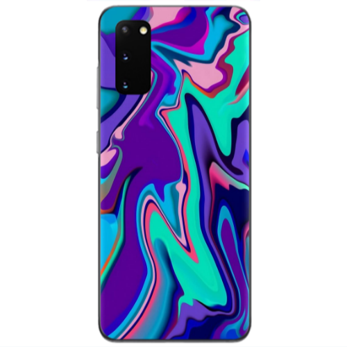 Samsung S20 Blurry Transparent Silicone TPU Θήκη