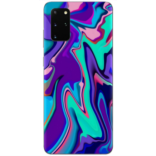 Samsung S20 Plus Blurry Transparent Silicone TPU Θήκη