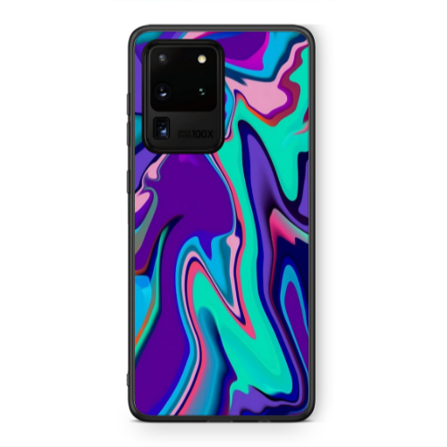Samsung S20 Ultra Blurry Black Glossy Θήκη