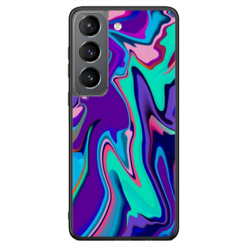 Samsung S21 Ultra Blurry Black Glossy Θήκη