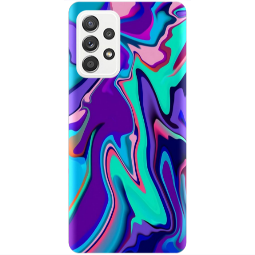 Samsung A53 Blurry Transparent Silicone TPU Θήκη