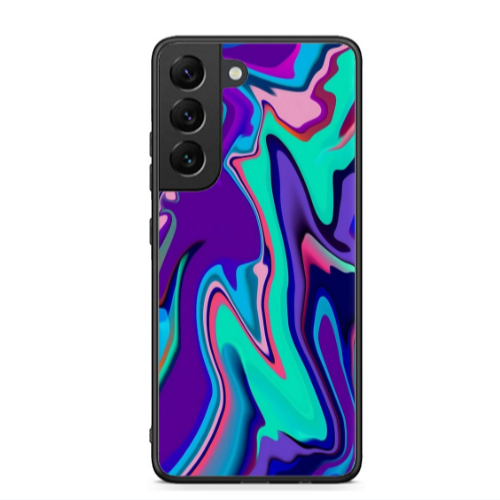 Samsung S22 Plus Blurry Black Glossy Θήκη