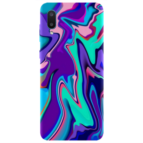 Samsung A02 Blurry Transparent Silicone TPU Θήκη