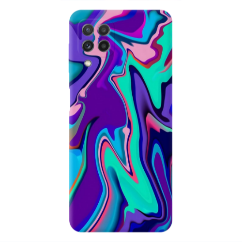 Samsung A22 4G Blurry Transparent Silicone TPU Θήκη