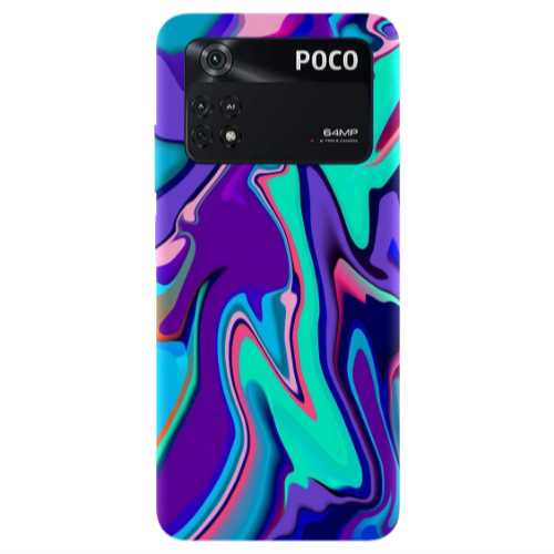 Xiaomi Poco M4 Pro 4G Blurry Transparent Silicone TPU Θήκη