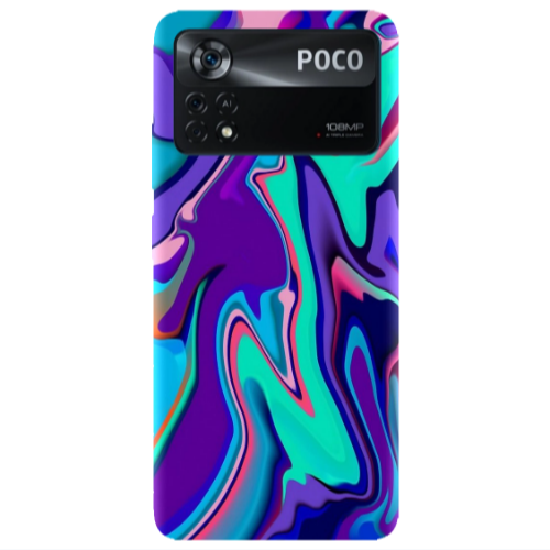 Xiaomi Poco X4 Pro Blurry Transparent Silicone TPU Θήκη