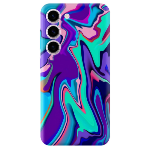 Samsung S23 Blurry Transparent Silicone TPU Θήκη