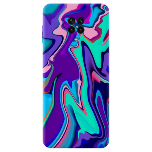 Xiaomi Redmi Note 9S Blurry Transparent Silicone TPU Θήκη
