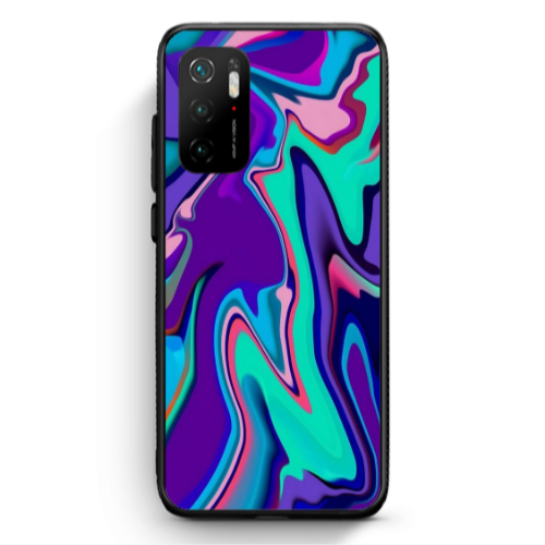 Xiaomi Poco M3 Pro Blurry Black Glossy Θήκη