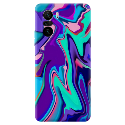 Xiaomi Poco F3 Blurry Transparent Silicone TPU Θήκη