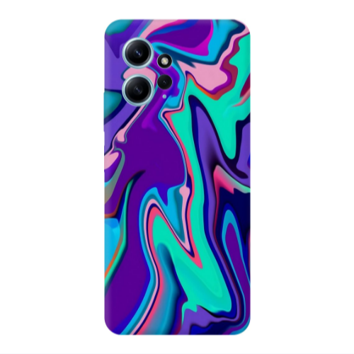 Xiaomi Redmi Note 12 4G Blurry Transparent Silicone TPU Θήκη