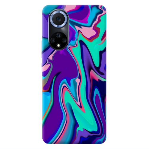 Huawei Nova 9 Blurry Transparent Silicone TPU Θήκη