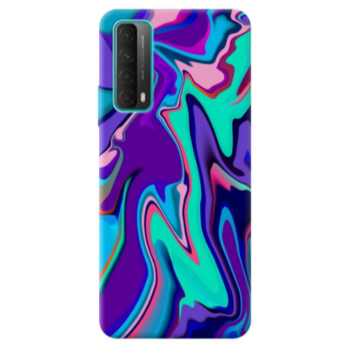 Huawei P Smart 2021 Blurry Transparent Silicone TPU Θήκη