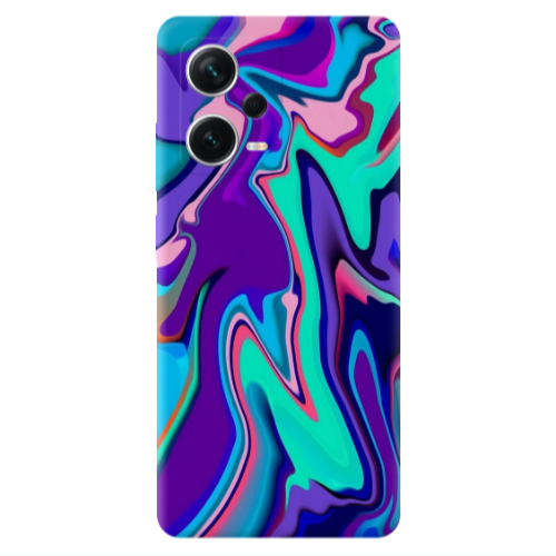 Xiaomi Redmi Note 12 5G Blurry Transparent Silicone TPU Θήκη