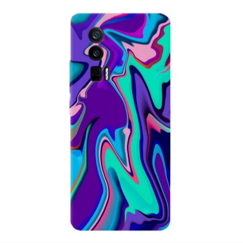 Xiaomi Poco F5 Pro Blurry Transparent Silicone TPU Θήκη