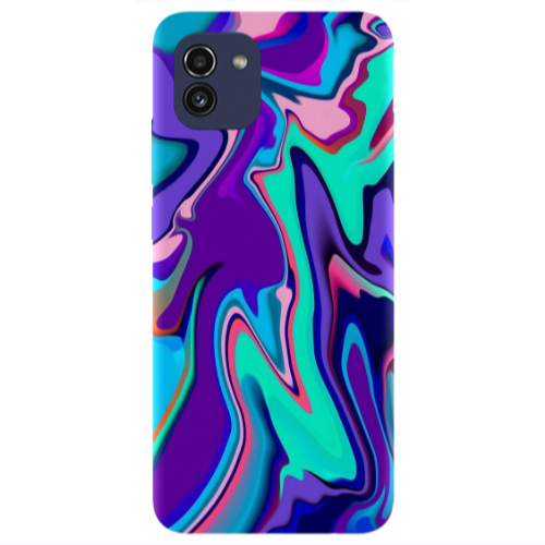 Samsung A03 Blurry Transparent Silicone TPU Θήκη