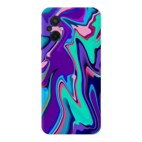 Xiaomi Poco M5 Blurry Transparent Silicone TPU Θήκη