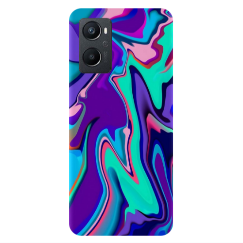 Oppo A 96 Blurry Transparent Silicone TPU Θήκη