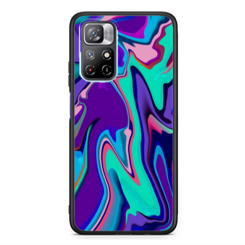 Xiaomi Poco M4 Pro 5G Blurry Black Glossy Θήκη