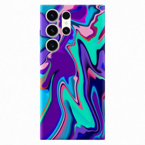 Samsung S24 Ultra Blurry Transparent Silicone TPU Θήκη