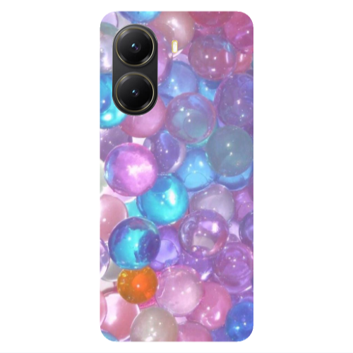 Xiaomi Poco X7 Pro Gel balls Transparent Silicone TPU Θήκη