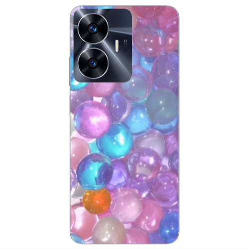 Realme Note 50 Gel balls Transparent Silicone TPU Θήκη
