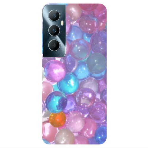 Realme C65 Gel balls Transparent Silicone TPU Θήκη