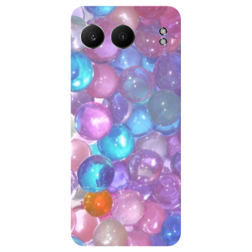 Oneplus Nord 4 Gel balls Transparent Silicone TPU Θήκη