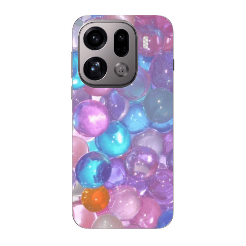 Oppo Find X9 Pro Gel balls Transparent Silicone TPU Θήκη