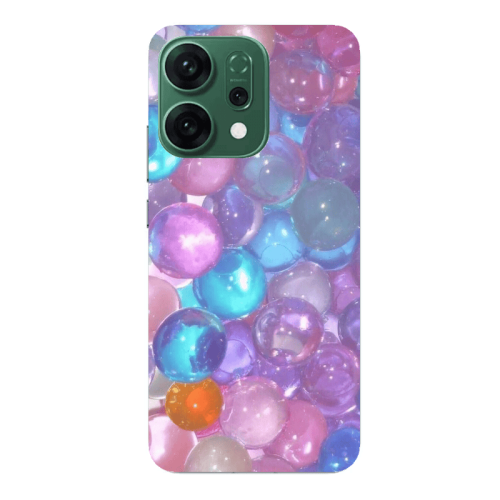 Oppo RENO 14 Gel balls Transparent Silicone TPU Θήκη