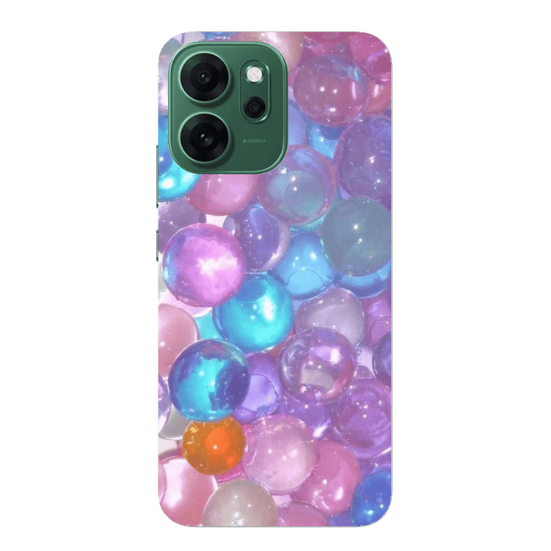 Oppo 14 F Gel balls Transparent Silicone TPU Θήκη