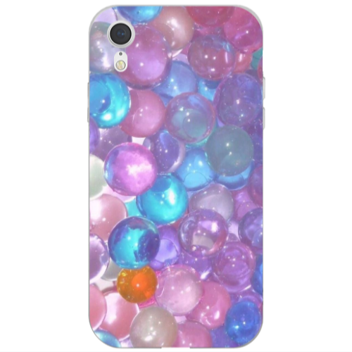 Apple iPhone Xr Gel balls Transparent Silicone TPU Θήκη