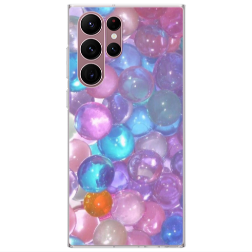 Samsung S22 Ultra Gel balls Transparent Silicone TPU Θήκη