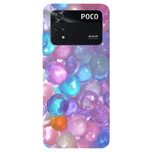 Xiaomi Poco M4 Pro 4G Gel balls Transparent Silicone TPU Θήκη