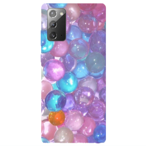 Samsung Note 20 Gel balls Transparent Silicone TPU Θήκη